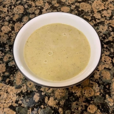 Cream Asparagus Soup with Dairy Free Options