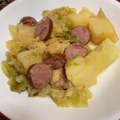 Kielbasa Cabbage And Potatoes